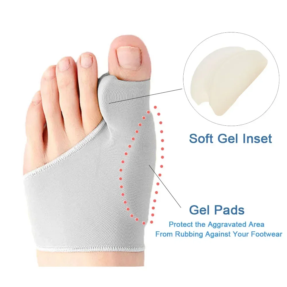 1/2 Pasang Pemisah Jari Kaki H - Ankle Brace Sock ulasan dan harga