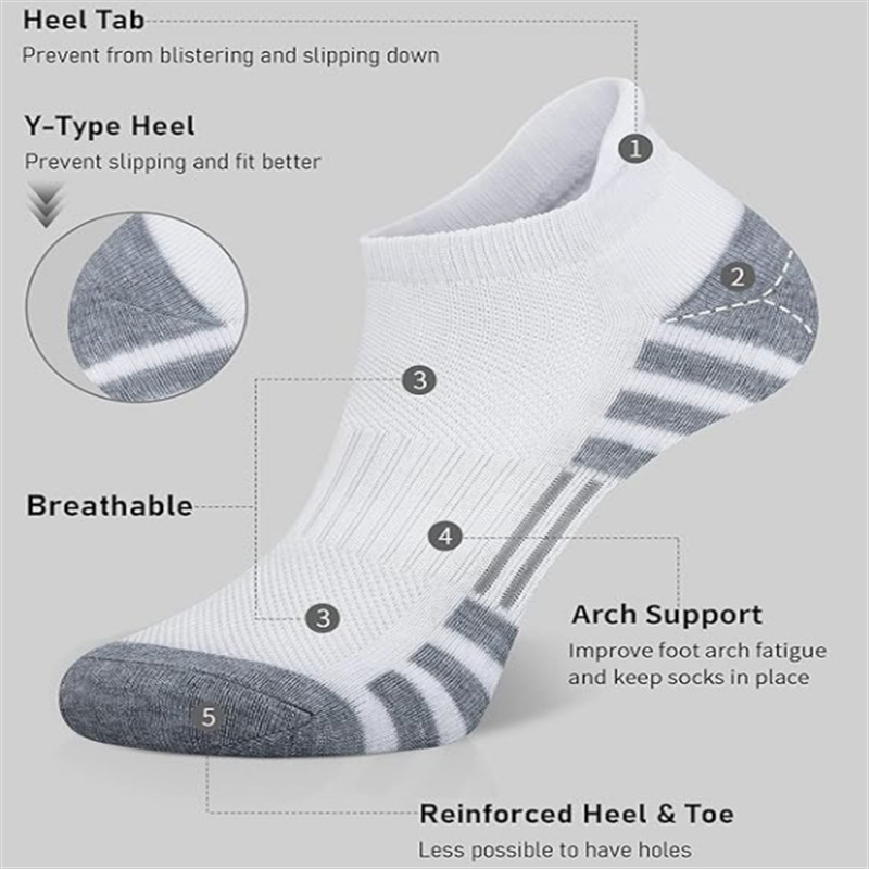 12/24 Pasang Kaos Kaki Lari At - Ankle Sock Low Cut ulasan dan harga