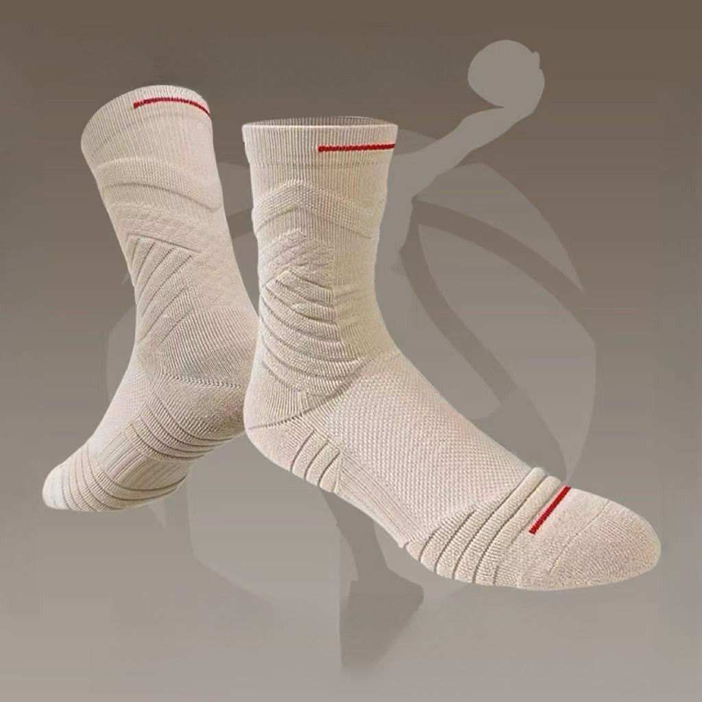 1 Pasang Kaus Kaki Basket Pria - Athletic Sock Cushion ulasan dan harga