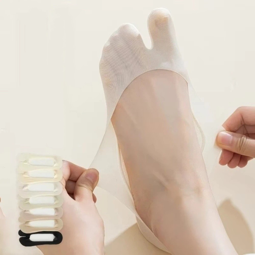 Kaus Kaki Boat Socks Tipis Tra - Toe Sock Split ulasan dan harga